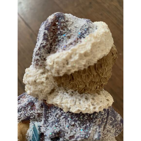 Vintage Greenbrier International Santa Teddy Bear Christmas Presents Figurine - Picture 10 of 16